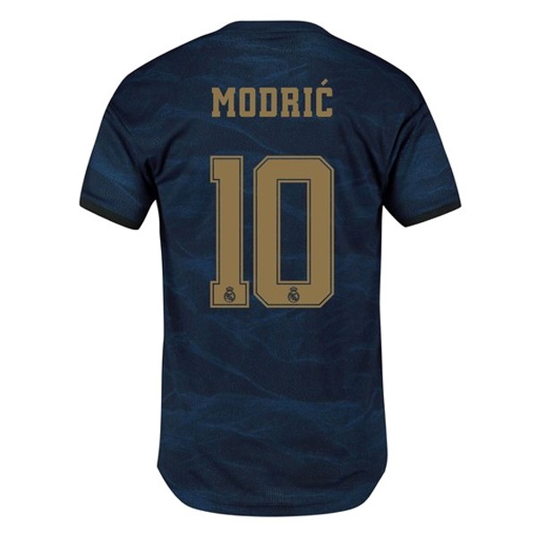 Trikot Real Madrid NO.10 Modric Auswarts 2019-20 Blau Fussballtrikots Günstig